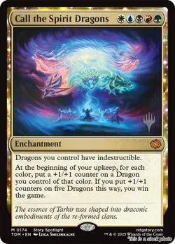 Call the Spirit Dragons [PPTDM - 174] - NM [] TCG MTG - Image 1