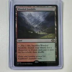 Wooded Foothills Modern Horizons 3 Land Rare Colorless 236 Chris Ostrowski - Image 1