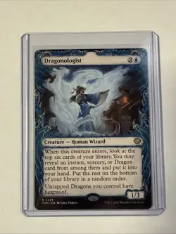MTG Dragonologist (Showcase) Tarkir: Dragonstorm Regular - Image 1