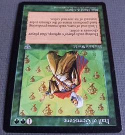 Hall of Gemstone | Mirage | NM | Rare Enchant World | Old Border - Image 3