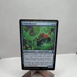 Magic: The Gathering Utrom Monitor Artifact Creature Blue 3/3 TMC Wizards - Image 1