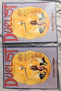 (2) 1994 DUELIST Deckmaster Magazine # 1 RARE 1994 MTG Arabian Nights WOTC Magic - Image 1