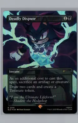 Deadly Dispute () (Rainbow Foil) R Secret Lair Drop Series 2091 NM - Image 1
