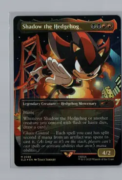 Shadow the Hedgehog (Rainbow Foil) M Secret Lair Drop Series 2086 NM - Image 1