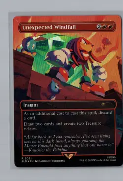 Unexpected Windfall () (Rainbow Foil) R Secret Lair Drop Series 2092 NM - Image 1