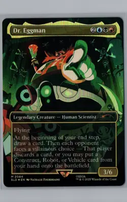 Dr. Eggman (Rainbow Foil) M Secret Lair Drop Series 2084 NM - Image 1