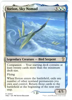 Yorion, Sky Nomad (White Border) - Mystery Booster 2 (MB2) MTG - NM/M - Image 1