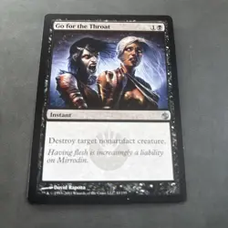 Go for the Throat - Mirrodin Besieged Magic: The Gathering (LP) Free Shipping - Image 1