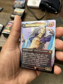 Kuja, Genome Sorcerer (Borderless) Final Fantasy Foil - Image 3