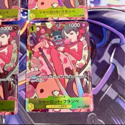 One Piece Card Charlotte Pudding R Parallel Set of 4 No.PY1621 - Image 3
