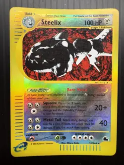 Pokemon TCG Steelix Skyridge Reverse Holo Rare Card 31/144 - Image 1