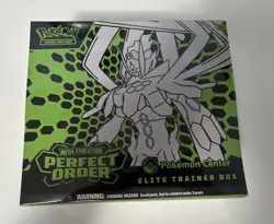 Pokemon TCG Mega Evolution Perfect Order Pokemon Center ETB New Factory Sealed - Image 2