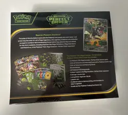 Pokemon TCG Mega Evolution Perfect Order Pokemon Center ETB New Factory Sealed - Image 3