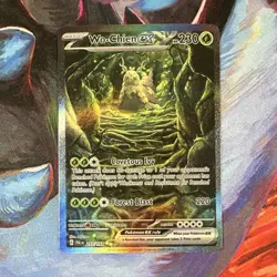 Pokemon Wo-Chien ex Special Illustration Rare Full Art Holo SV02 257/193 TCG - Image 1