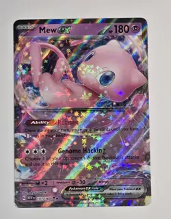 Mew EX 151/165 Double Rare Scarlet & Violet 151 Pokemon TCG Card NM/M - Image 1