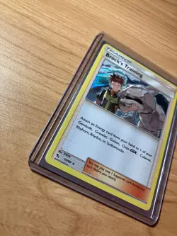 Brock's Training - 55/68 - Hidden Fates - Holo - Rare - Pokemon TCG 2019 - Image 2