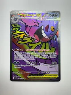 Pokemon Mega Gengar EX 269/217 Full Art Holo Stage 2 Psychic 350 HP Void Gale - Image 1