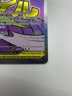 Pokemon Mega Gengar EX 269/217 Full Art Holo Stage 2 Psychic 350 HP Void Gale - Image 5