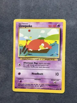 Pokemon TCG Slowpoke 67/82 Team Rocket Set Unlimited Vintage - Image 5
