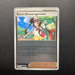 Pokemon TCG - Perfect Order - Rosa’s Encouragement 114/088 Ultra Rare Full - Image 3