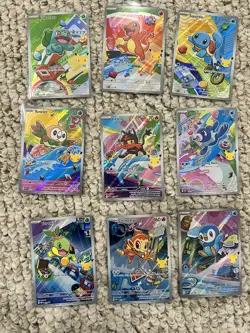 POKEMON First Partner 30th Anniversary Promo Pack Complete Set NM - Image 1