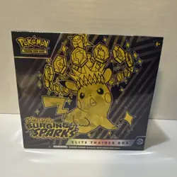 Pokemon TCG Scarlet & Violet Surging Sparks Elite Trainer Box Pikachu EN - Image 1
