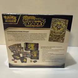 Pokemon TCG Scarlet & Violet Surging Sparks Elite Trainer Box Pikachu EN - Image 2