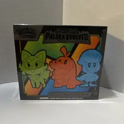 Pokemon TCG Scarlet & Violet Paldea Evolved Elite Trainer Box Sprigatito EN - Image 1
