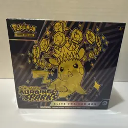 Pokemon TCG Scarlet & Violet Surging Sparks Elite Trainer Box Pikachu EN - Image 1