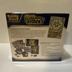 Pokemon TCG Scarlet & Violet Surging Sparks Elite Trainer Box Pikachu EN - Image 2