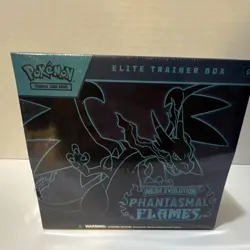 Pokemon TCG Mega Evolution Phantasmal Flames Elite Trainer Box Charizard EN - Image 1