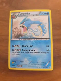 Pokemon TCG Gyarados Dragons Exalted 24/124 Regular Rare LP/MP - Image 1