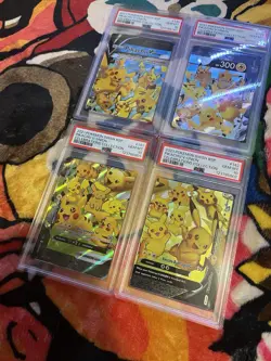 Pokemon Pikachu English V Union Celebrations Collection Set Of 4 Psa 10’s!! - Image 2
