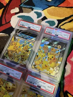 Pokemon Pikachu English V Union Celebrations Collection Set Of 4 Psa 10’s!! - Image 3