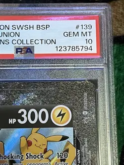 Pokemon Pikachu English V Union Celebrations Collection Set Of 4 Psa 10’s!! - Image 5