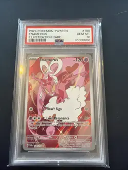 2024 Pokemon SV Twilight Masquerade TWM Enamorus #180/167 PSA 10 - Image 1