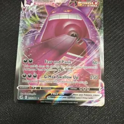 Pokemon Gengar VMAX 157/264 Fusion Strike Single Strike Ultra Rare Holo 320 HP - Image 3