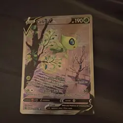 Pokemon TCG Celebi V 245/264 Fusion Strike Full Art Holo Ultra Rare English - Image 1