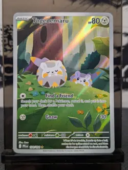 Togedemaru 104/94 Illustration Rare Full Art Holo Phantasmal Flames Pokemon TCG - Image 1