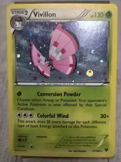 Vivillon - 17/146 (Cosmos Holo) 017/146 Promo Blister Exclusives Pokemon TCG - Image 1