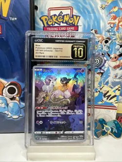 Mew 183/172 CGC 10 Pristine 2022 Art Rare Holo Vstar Universe Pokemon Japanese - Image 3