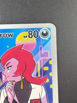 Pokemon TCG Team Rocket's Murkrow 200/182 Destined Rivals Illustration Rare NM - Image 3