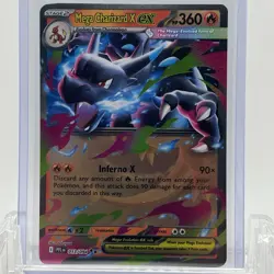 Pokemon TCG Phantasmal Flames Mega Charizard X ex #013/094 Double Rare NM- - Image 1