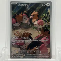 Pokemon TCG Mega Evolution Spearow #151/132 Illustration Rare NM - Image 1