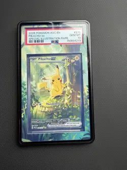 2026 POKEMON ASC EN-ASCENDED HEROES SPECIAL ILLUSTRATION RARE PIKACHU EX PSA 10 - Image 1