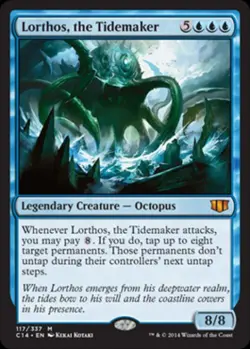 Lorthos, the Tidemaker - Light Play MTG Commander 2014 Edition - Image 1