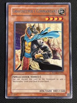 Gravekeeper's Commandant FOTB-EN015 Force of the Breaker Unlimited - Image 1