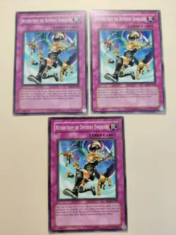 3x Return from the Different Dimension EP1-EN008 Common Unlimited LP - Image 1