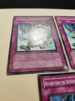 3x Return from the Different Dimension EP1-EN008 Common Unlimited LP - Image 2