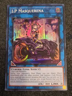 I:P Masquerena (Alternate Art) Super Rare RA02-EN042 Yugioh 1st Edition NM - Image 1